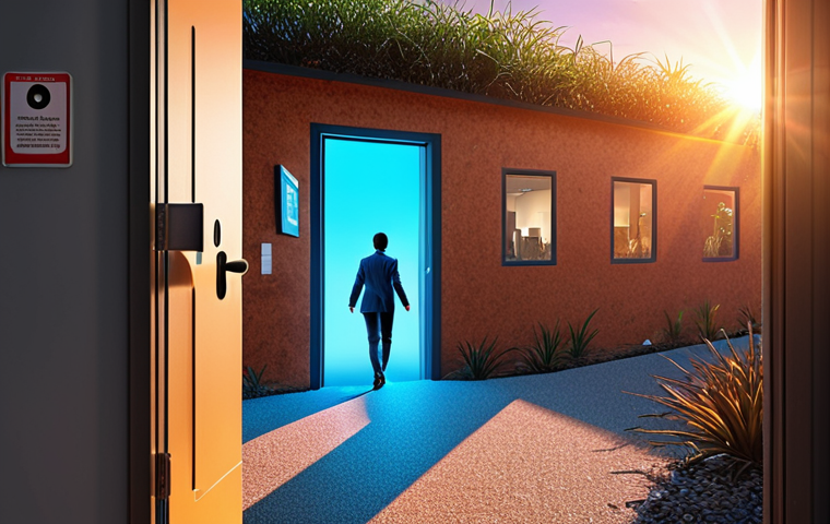 **Prompt 1: From Stagnation to Opportunity**
A dynamic image depicting a person transitioning from a muted, confined, and stagnant office environment on one side to a vibrant, open, and forward-looking landscape on the other. The transformation is catalyzed by a glowing, symbolic "Certification" badge or key, unlocking doors to a globalized world filled with diverse opportunities, shimmering with light and energy. The person's face shows newfound excitement and purpose, eyes sparkling.