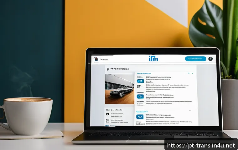 번역사 자격증 취득 후 경력 쌓기 - A professional digital portfolio workspace scene featuring a modern laptop displaying a sleek person...