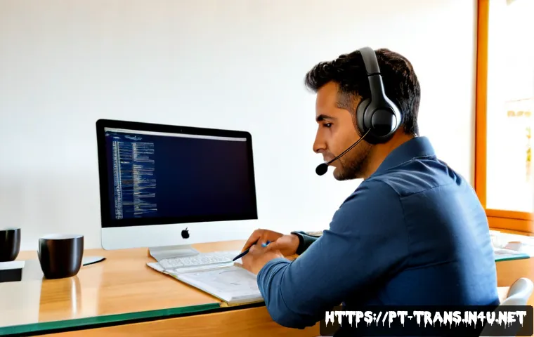번역사 실무에서의 효율성 향상 기술 - Photorealistic Portuguese-speaking freelance translator working efficiently at a bright home office ...